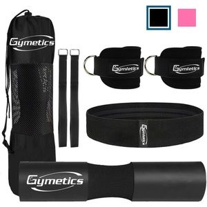 Gymetics Gym equipment for squats, hip thrusts, ect.